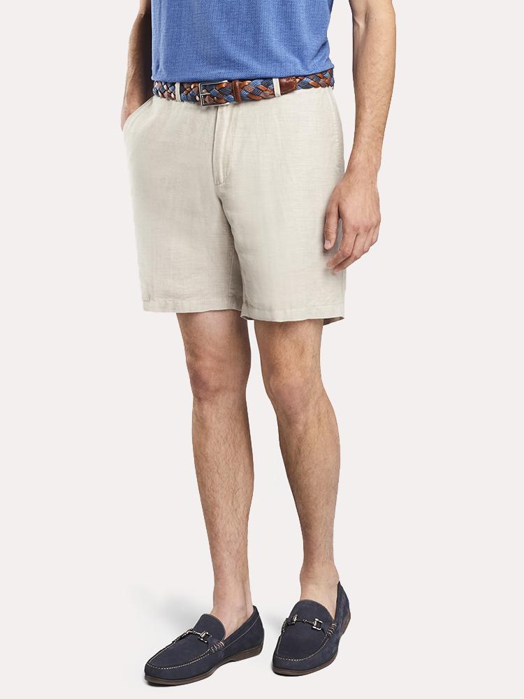  Peter Millar Men's Crown Cool Puppytooth Short