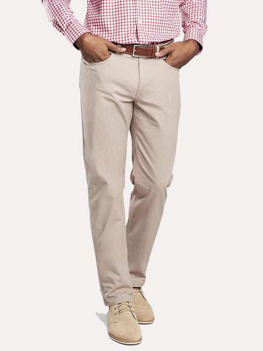  Peter Millar Soft Touch Twill Five Pocket Trouser