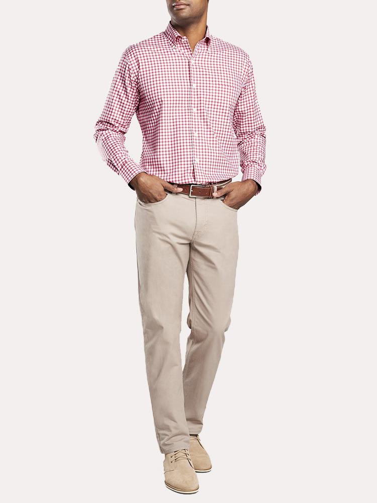 Peter Millar Soft Touch Twill Five Pocket Trouser