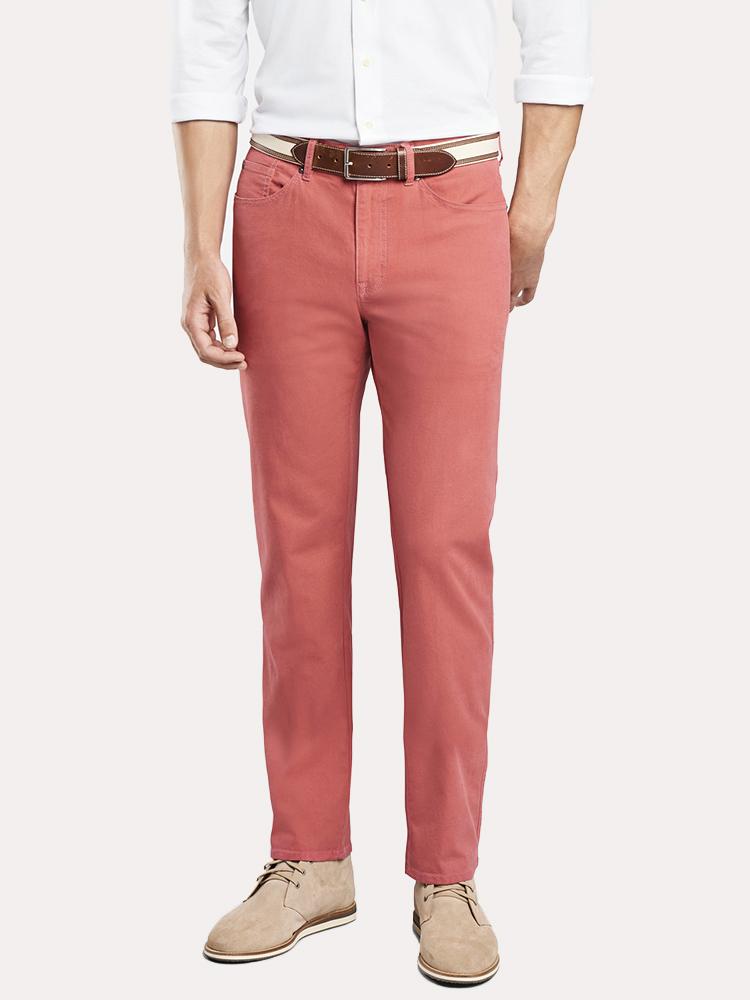  Peter Millar Crown Vintage Canvas Five Pocket Pants