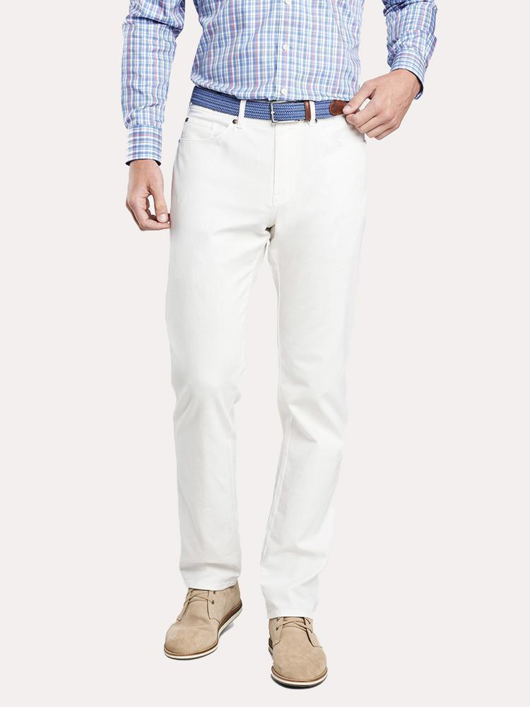  Peter Millar Crown Vintage Canvas Five Pocket Pants