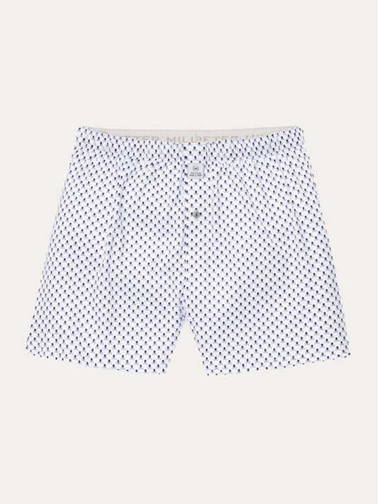  Peter Millar Men's Taxes Printed Skull Jersey Boxer