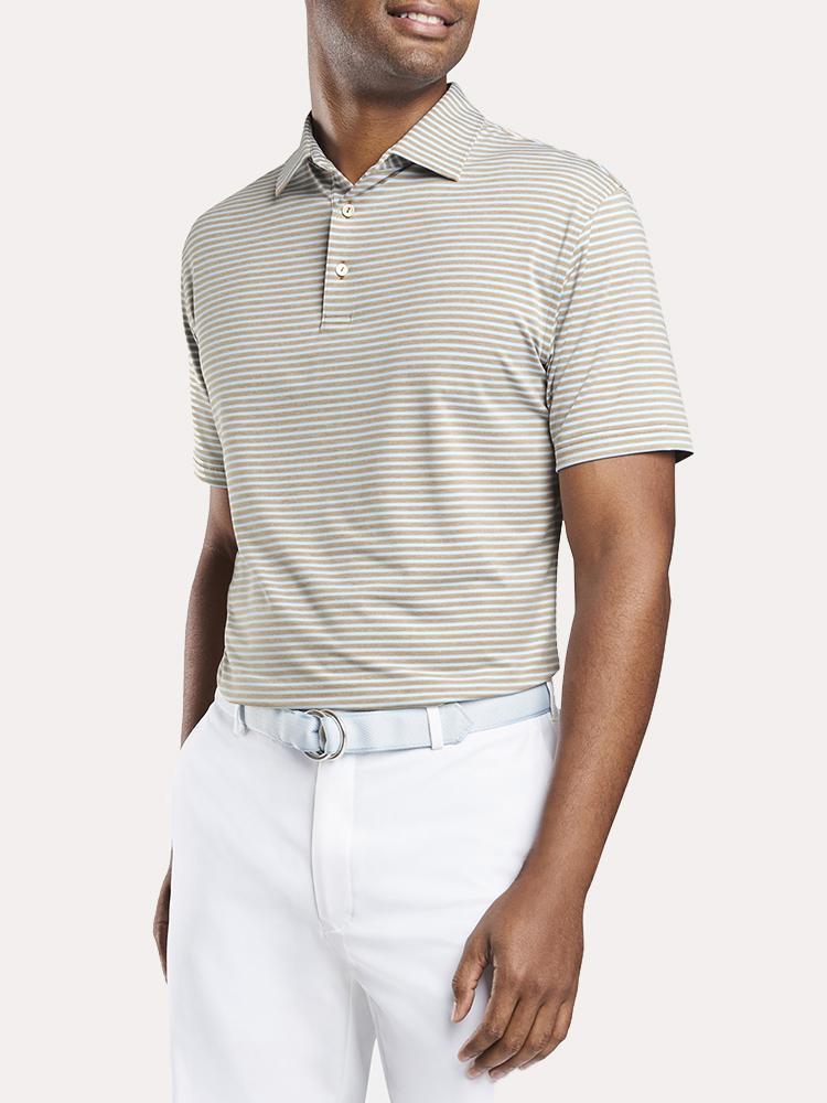  Peter Millar Men's Joyce Stripe Performance Polo