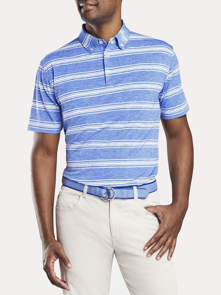  Peter Millar Pit Stripe Performance Polo