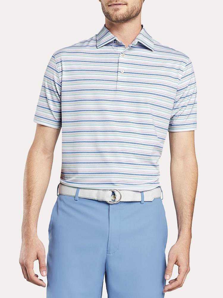  Peter Millar Morgan Stripe Performance Polo