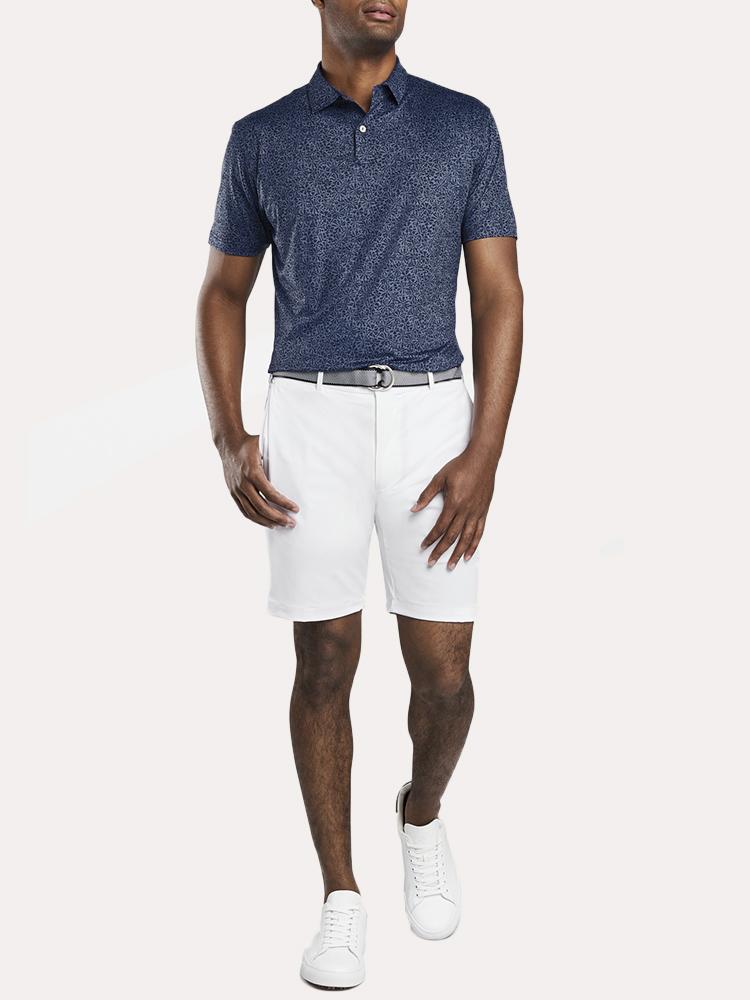  Peter Millar Men's Crown Crafted Dizzy Printed Floral Performance Polo