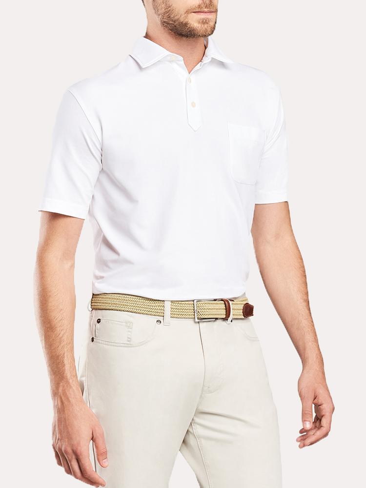  Peter Millar Men's Clutch Cotton Blend Stretch Pique Polo