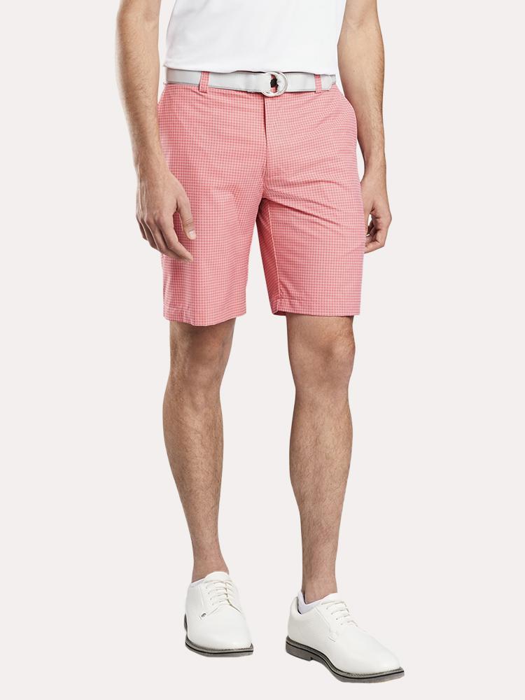  Peter Millar Shackleford Hybrid Gingham Short