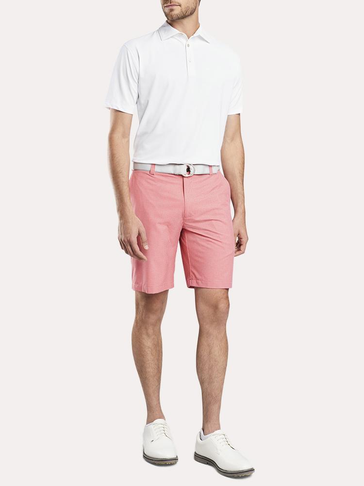  Peter Millar Shackleford Hybrid Gingham Short