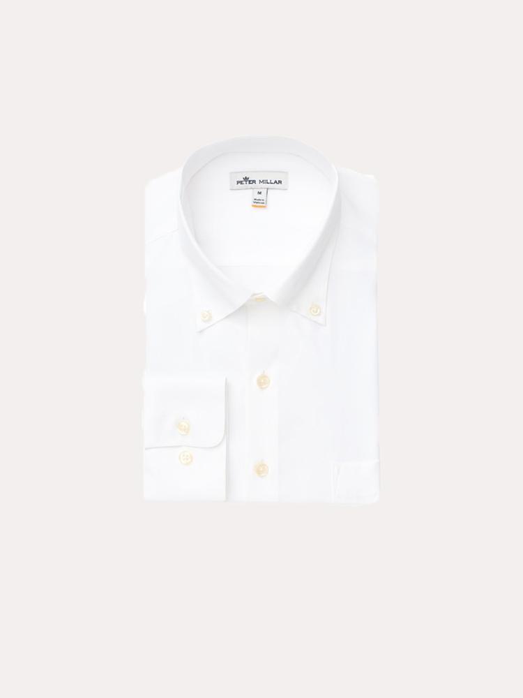 Peter Millar Men's Rivers Natural Touch Performance Sport Shirt