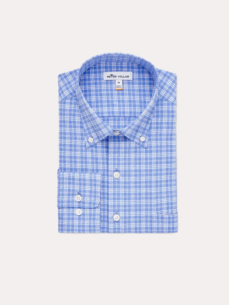  Peter Millar Men's Austin Natural Touch Performance Sport Shirt