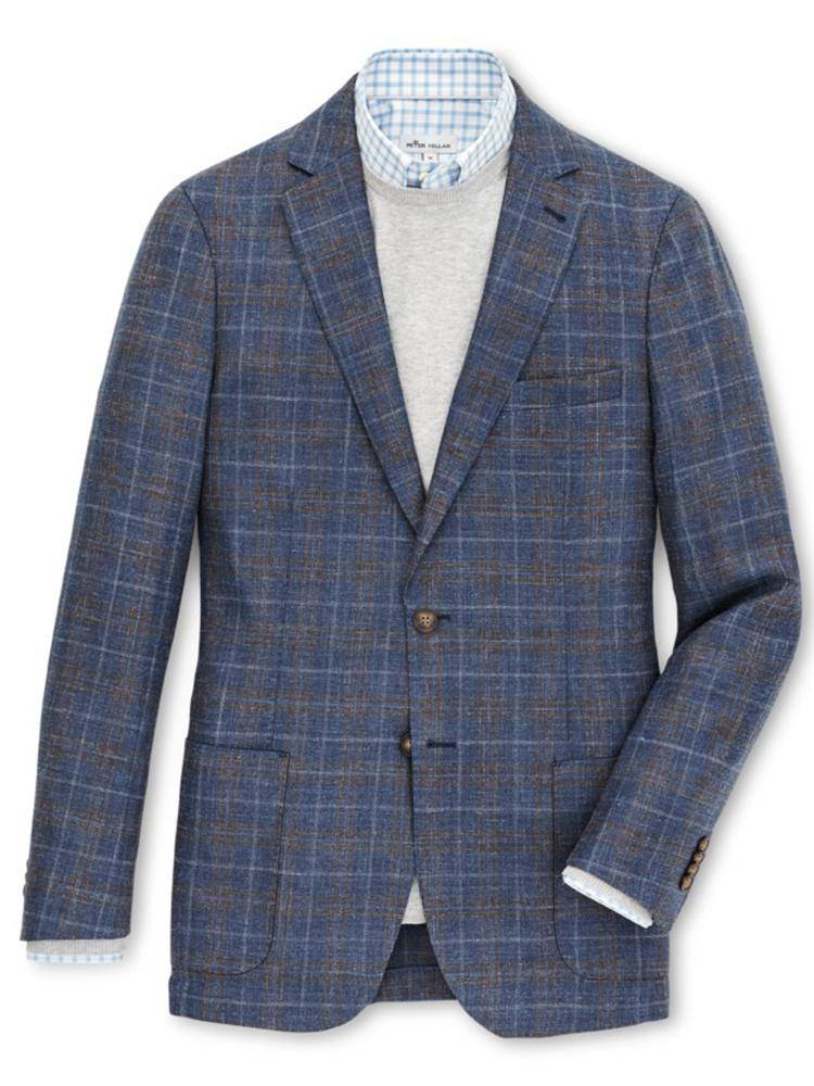 Peter Millar Horizon Windowpane Sportscoat