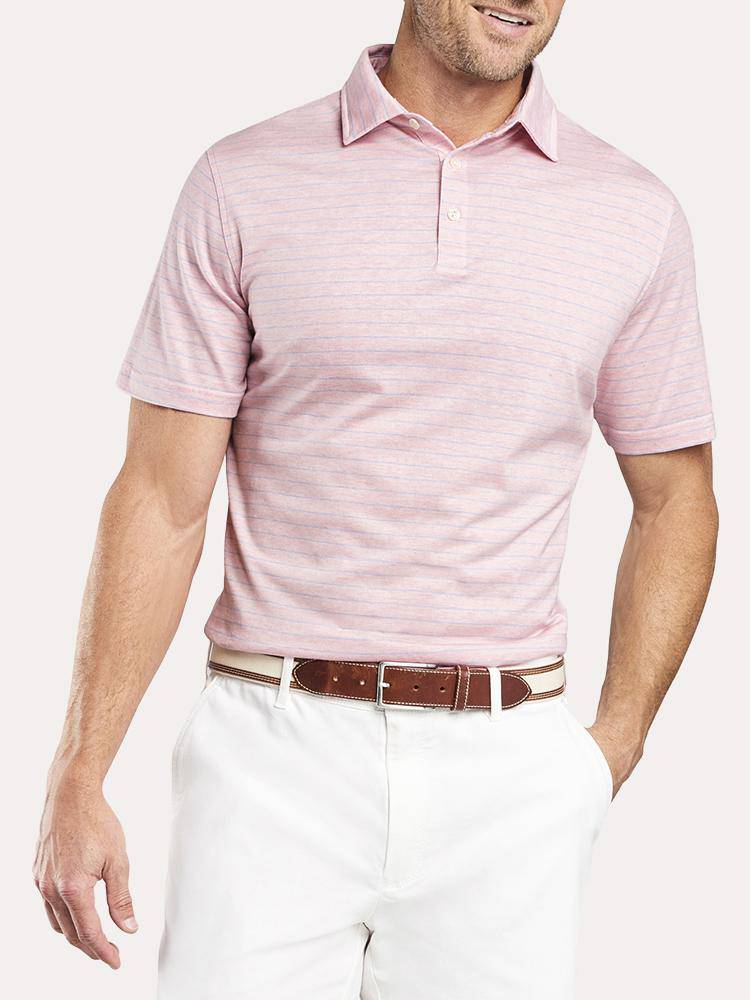  Peter Millar Crown Cool Striped Polo