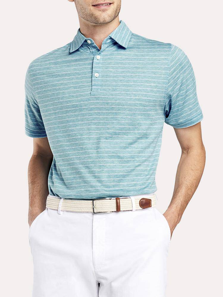  Peter Millar Crown Cool Striped Polo