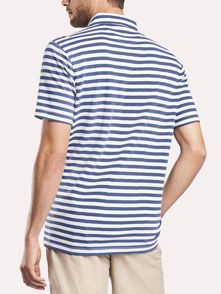  Peter Millar Men's Seaside Boucle Polo