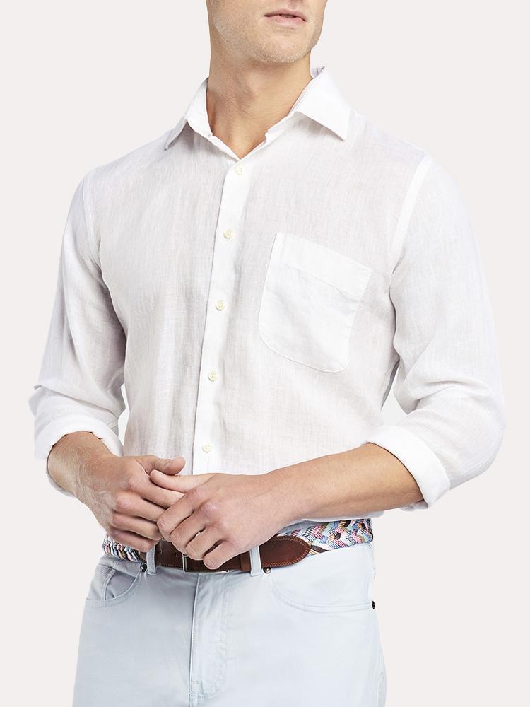  Peter Millar Crown Cool Linen Shirt