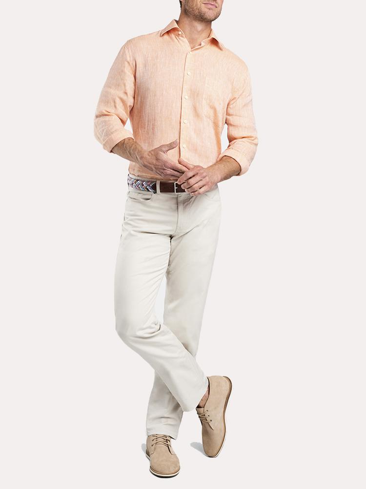  Peter Millar Crown Cool Linen Shirt