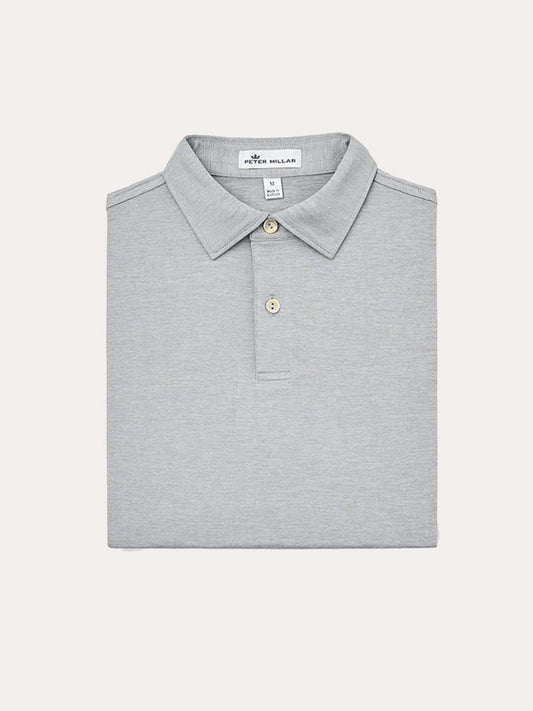  Peter Millar Boys' Solid Stretch Jersey Polo